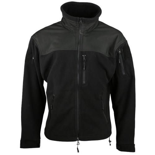 Kombat UK Defender Tactical (Fleece) (BK), The Defender Tactical Fleece offers protection, strength, and functional design for outdoor, training, or everyday use